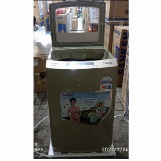 Mesin Cuci Sanken QW S102GS 1 Tabung - 10.5 Kg