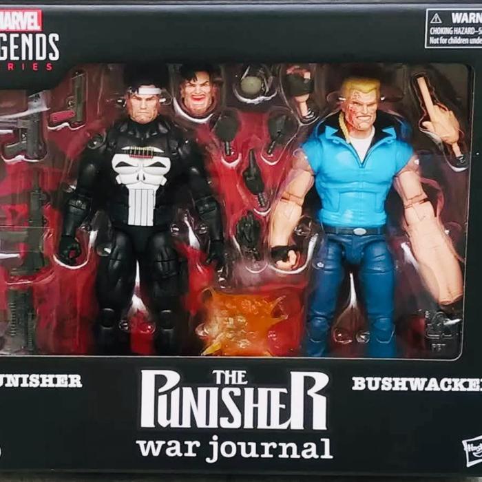 Marvel Legends The Punisher & Bushwacker War Journal