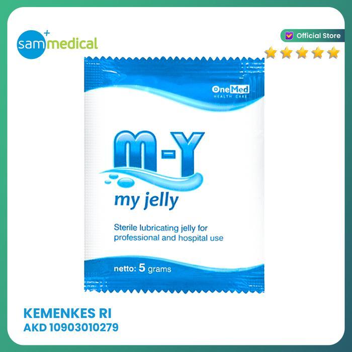 Dexie_Store Onemed My Jelly / Lubricant Gel / Lubricating Sachet 5Gr @20Sachet