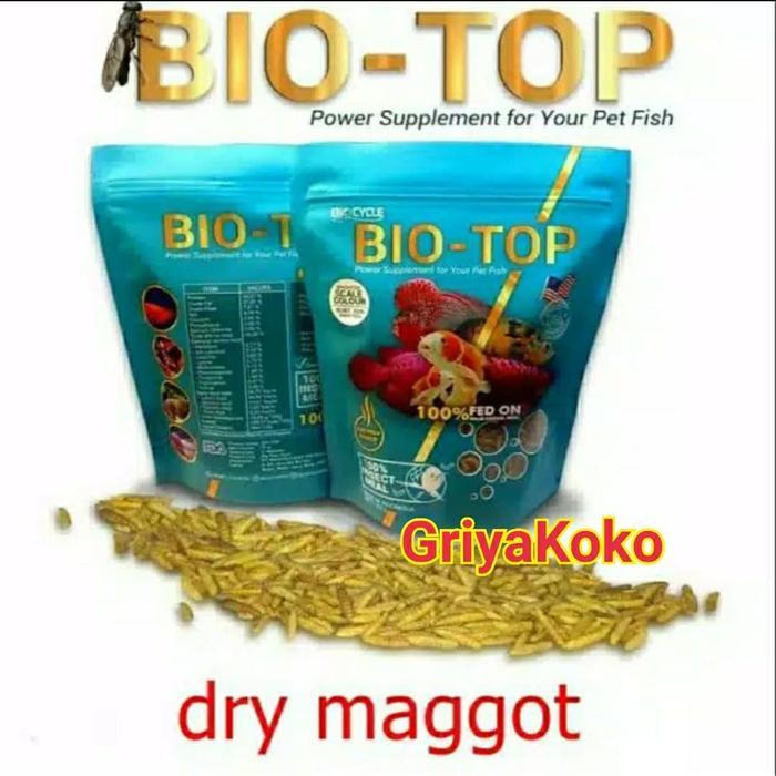 Griyakoko/Biotop/Bio-top/Maggot BSF/Dried Larva 70gr