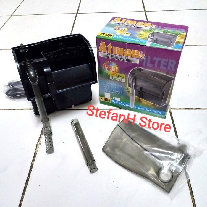 Filter Gantung Aquarium / Hang On Filter Atman HF-0400