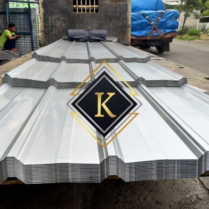 ATAP SPANDEK POLOS 0.30 MM PANJANG 4 METER / SPANDECK 0.30 MM / SPANDEX 0.30 MM / GALVALUM 0.30 /