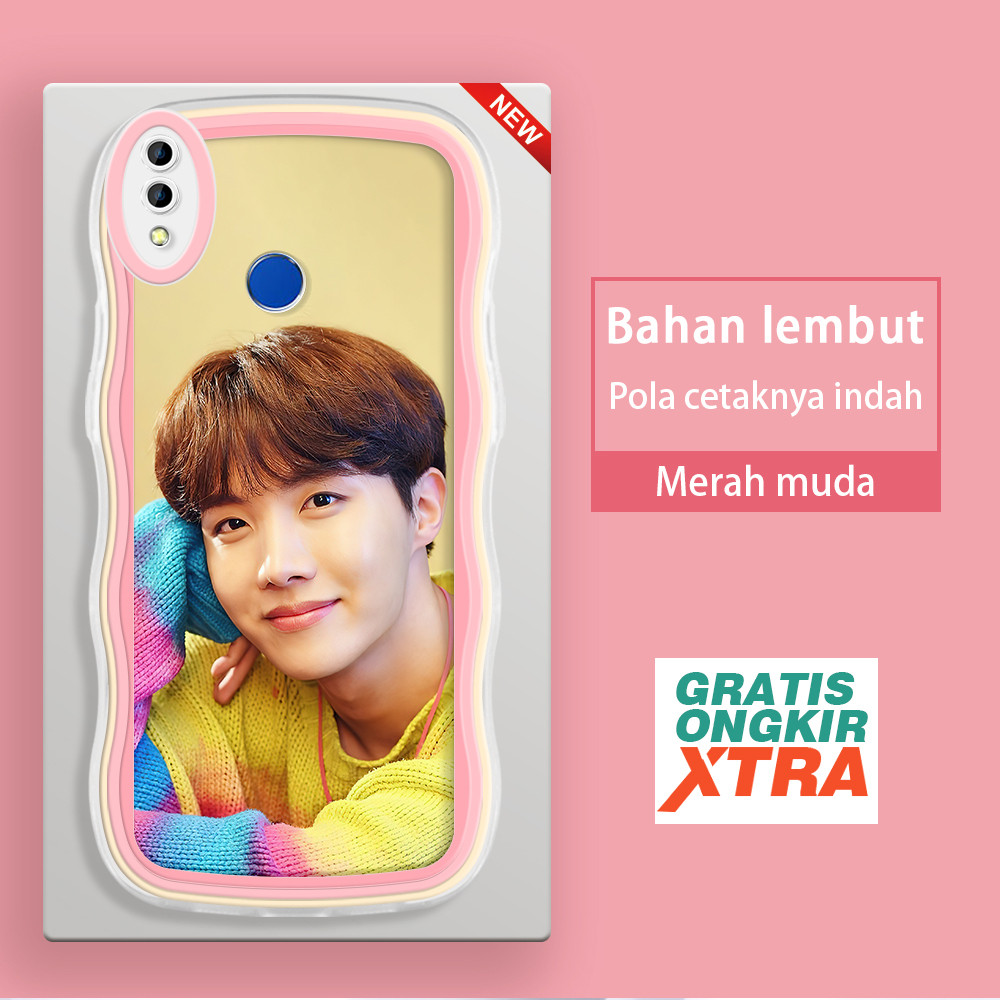 Casing HP Realme 2 3 pro C2 C2S C61 C63 C65 C67 12LITE C75 A1K  Pola J-Hope BTS Korea  warna-warni g
