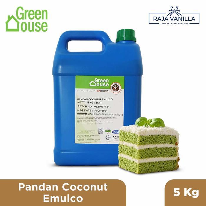 PANDAN COCONUT EMULCO GH KELAPA PASTA HIJAU BOLU 5 KG