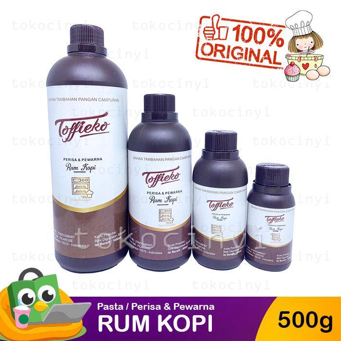 TOFFIECO PASTA DAN PERISA RUM KOPI / COFFEE RHUM 500 GR
