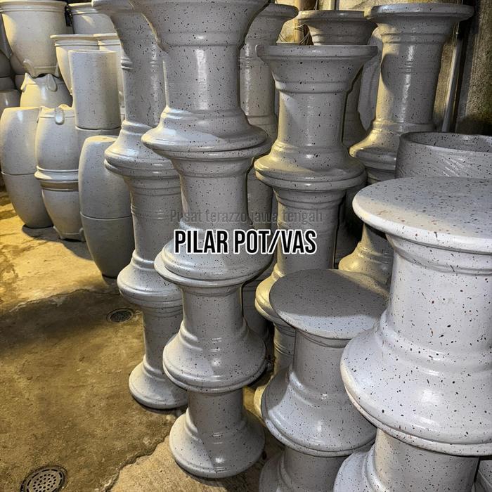 Najwa Gadget Pilar Penyangga Pot Vas Terasan Atau Pilar Pot Bonsai