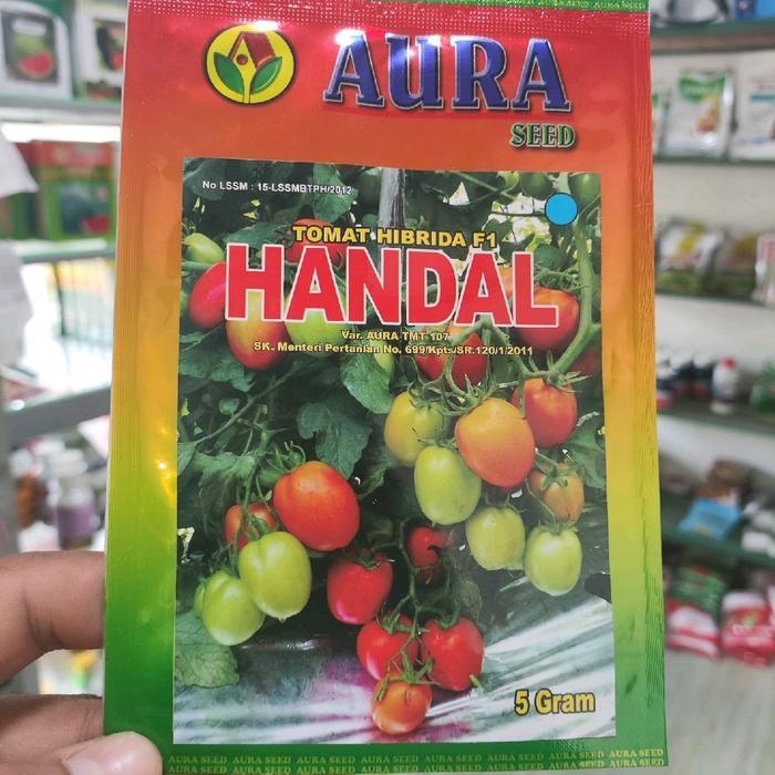 Serasiinspace Benih Bibit Tomat Handal Isi 5 Gram (2000 Butir) - Aura Seed. Kadaluarsa 2026.