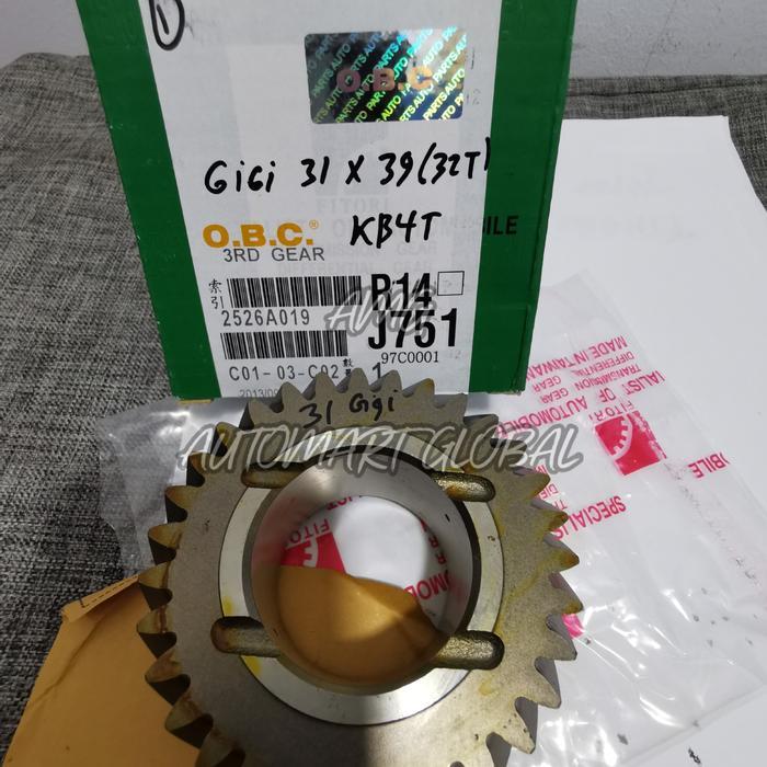 Gigi 3 L200 Triton Kn4T 2526A019 Obc Asli Parts