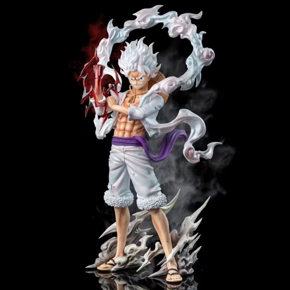 25Cm Anime Figure 5 Gear Luffy Figure Nika Luffy Figure Pvc Statue Collectible El Toys Gifts