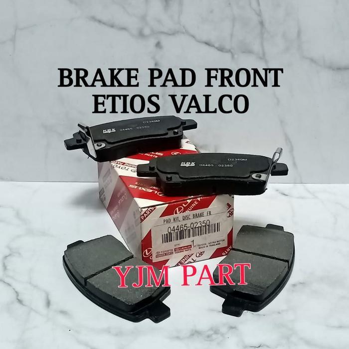 KAMPAS REM DEPAN TOYOTA ETIOS VALCO BRAKE PAD FRONT ETIOS VALCO