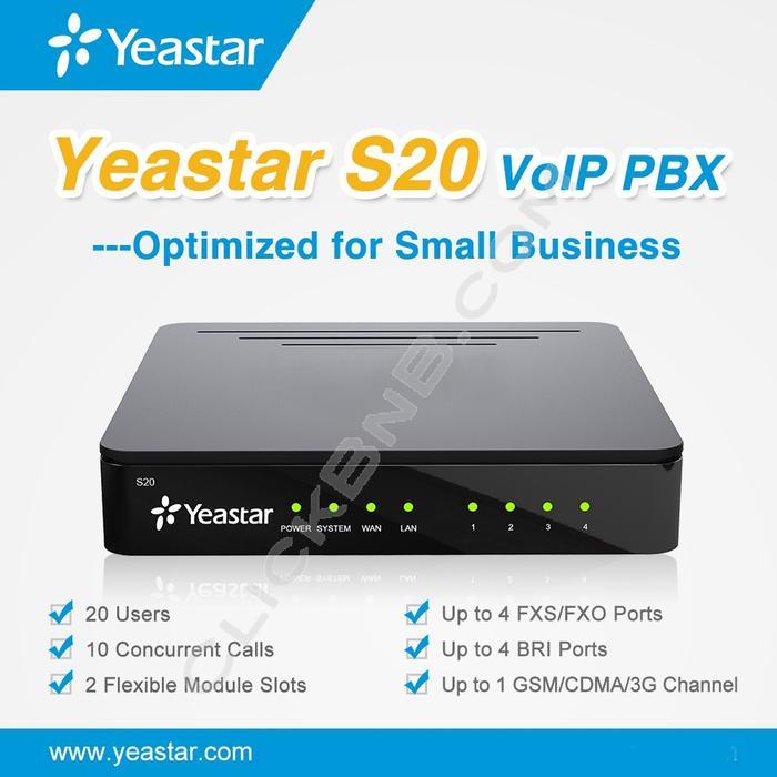 JTTOP" YEASTAR S20 IP PBX