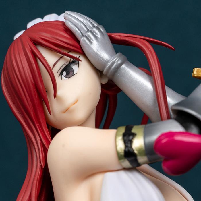 Terbaru Erza Scarlet Seduction Armor Fairy Tail 19cm Action Figure PVC D-MYN012 Barang Berkualitas