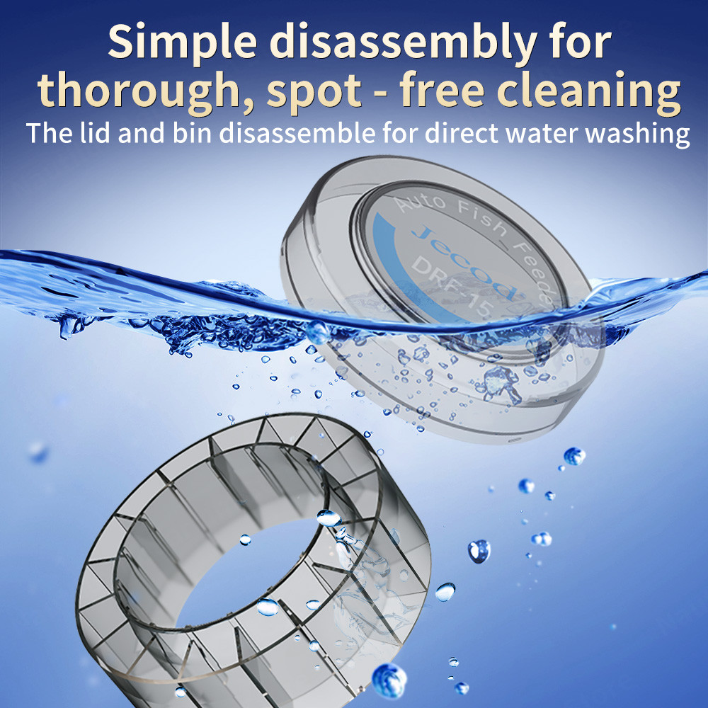 Jebao Jecod DRF Automatic Fish Tank Feeder Remote Control Timed Quantified Large Capacity Food