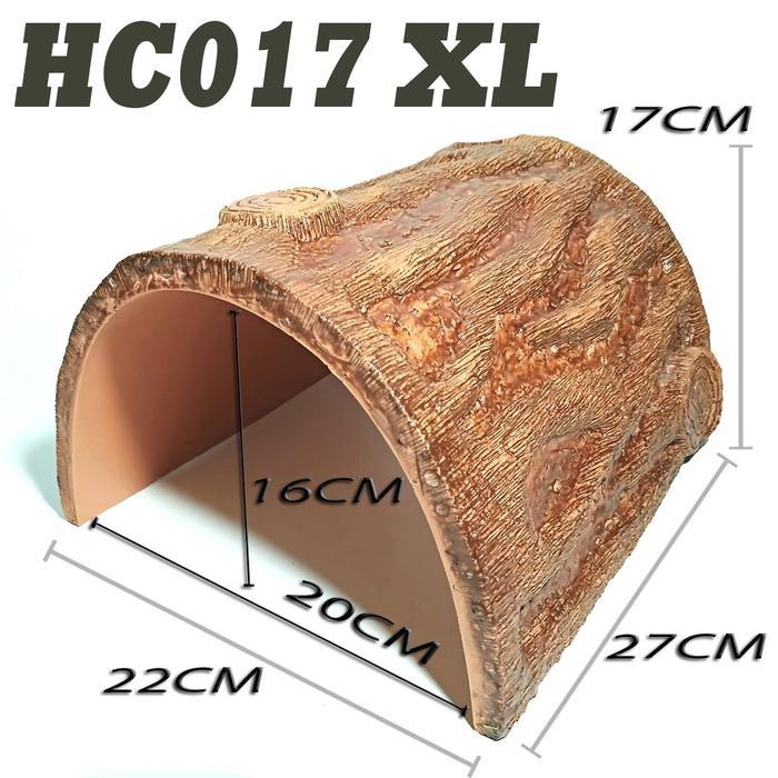 Premium Hiding Cave Xl Jumbo Goa Sembunyi Tortoise Sulcata Pardalis Kura Kura Darat Iguana Ular