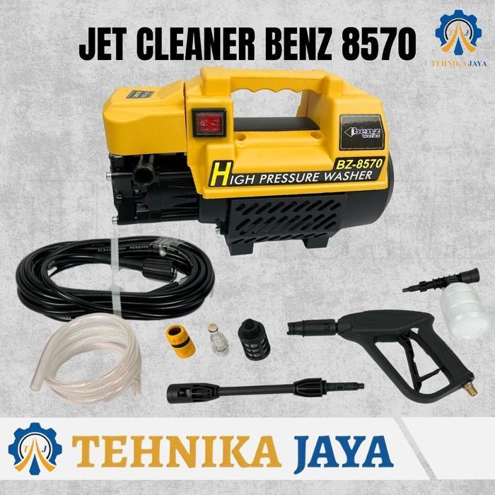 BENZ 8570 STEAM JET CLEANER MESIN CUCI STEAM MOTOR MOBIL AC BZ-8570
