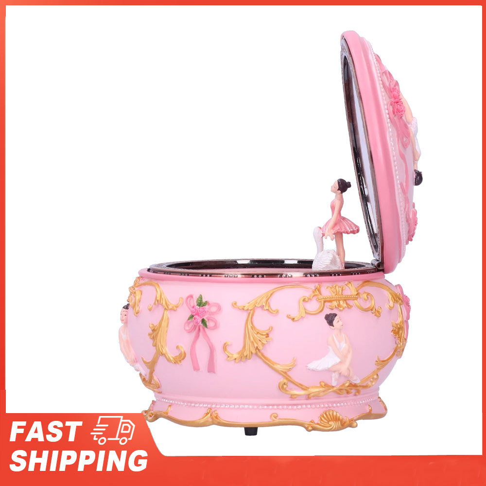 PROMO Decoration Music Box Exquisite Music Box LED Music Box Figurine Rotation Exquisite Music Box H