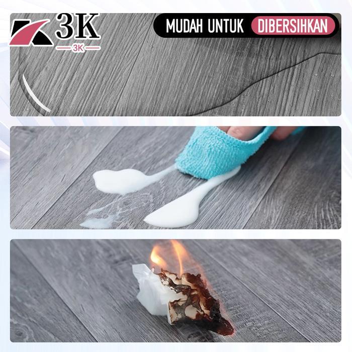 (3K Surabaya) Karpet Lantai Vinyl Tebal 0.7mm UK 50x200CM Waterproof Bisa CUSTOM Ukuran