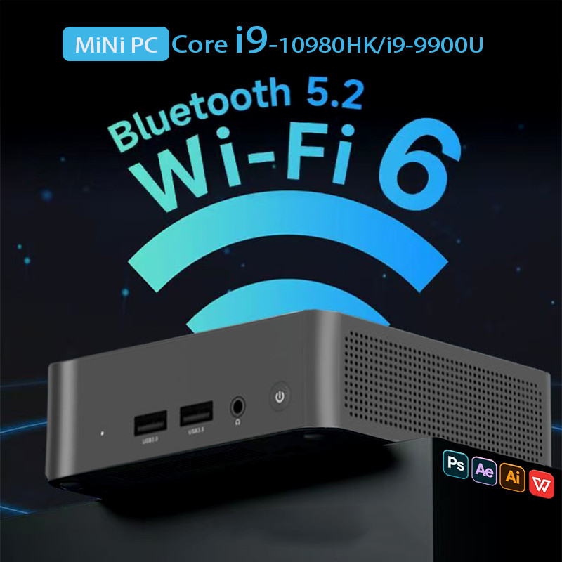 2026 Pc Core I9-10980Hk/I9-9900U Windows 11 Pro Desktop Pc Gaming Computer 16Gb Ddr4 1Tb Ssd Wifi6