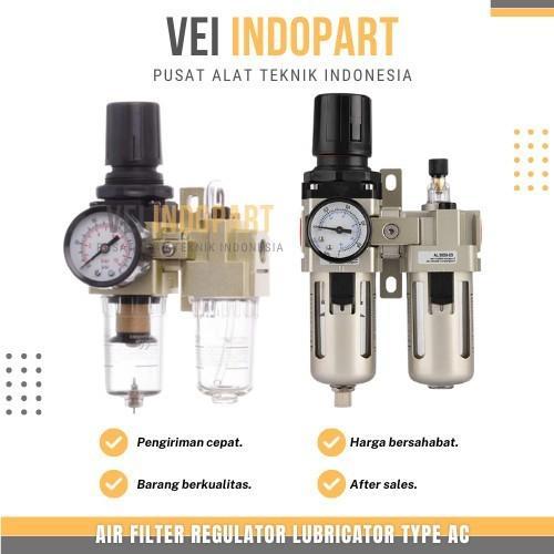 Ready AC5010-06 AC 5010 06 FILTER REGULATOR LUBRICATOR 3/4"