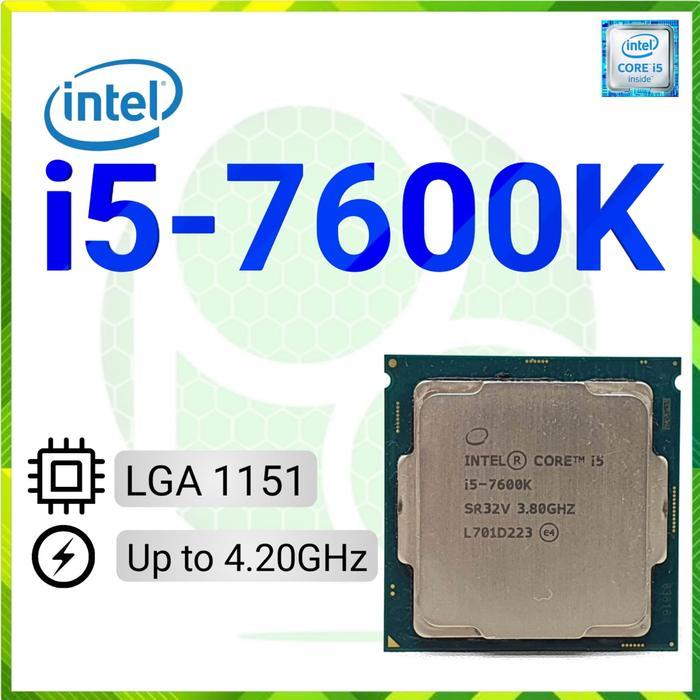 Processor Intel Core i5 7600K up to 4.20GHz CPU i5 7600 K
