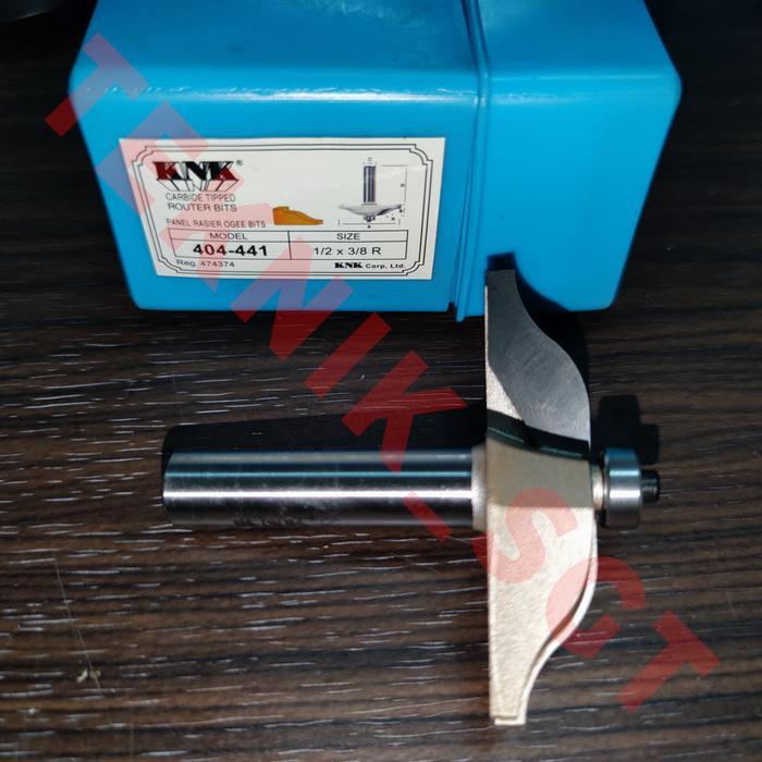 Mata Profil Kayu 404-441 Knk (Panel Rasier Ogee Bits) (Two Flutes)