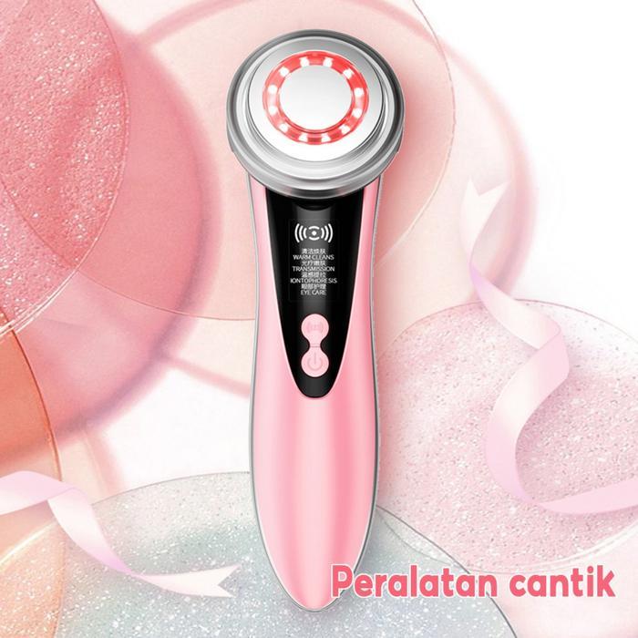 Alat Setrika Wajah-Pemijat Perawatan Wajah Anti Aging Facial Recharge Usb