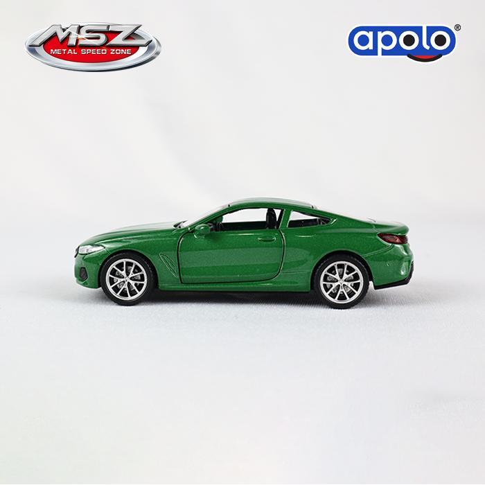 Agata Toys Official Apolo Msz - Diecast Car 1:43 Bmw M850I Coupe ( Bmw Official License )