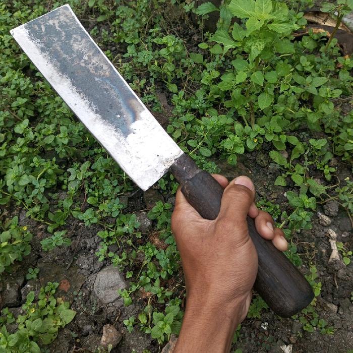 pisau dapur cincang daging belah kelapa muda pisau potong daging ayam