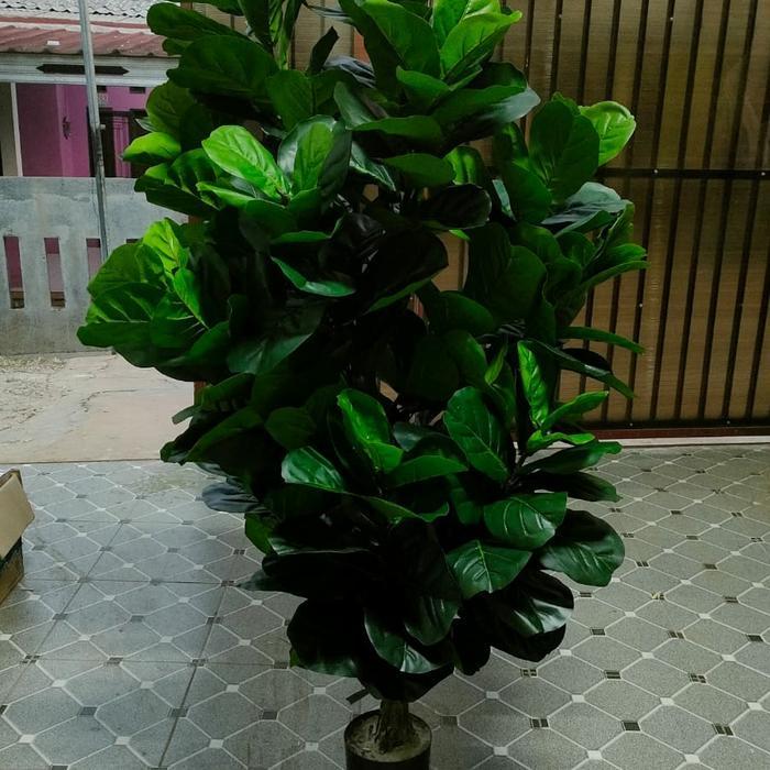 pohon Ketapang biola/pohon plastik/pohon hias tanaman artificial