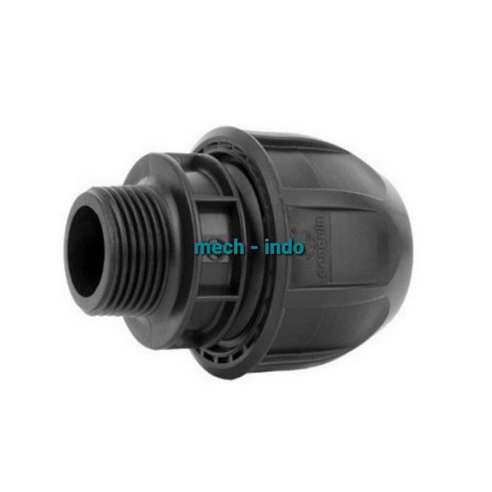 "New" Fitting hdpe - male adaptor 20 x 1/2"