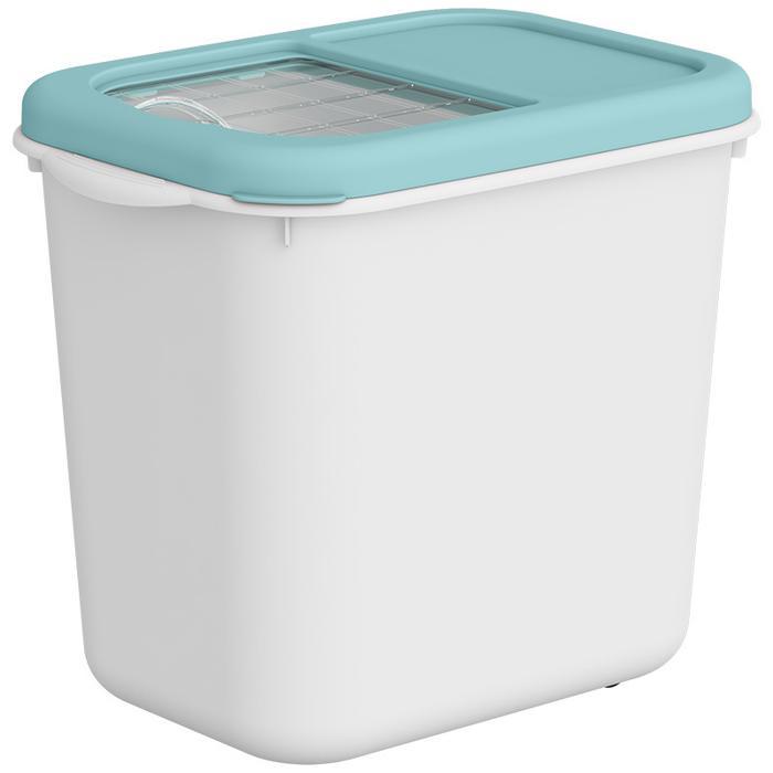 "New" Inaso Tempat Wadah Penyimpanan Beras Rice Bucket Dispenser Beras Rice Dispenser 14Kg Food