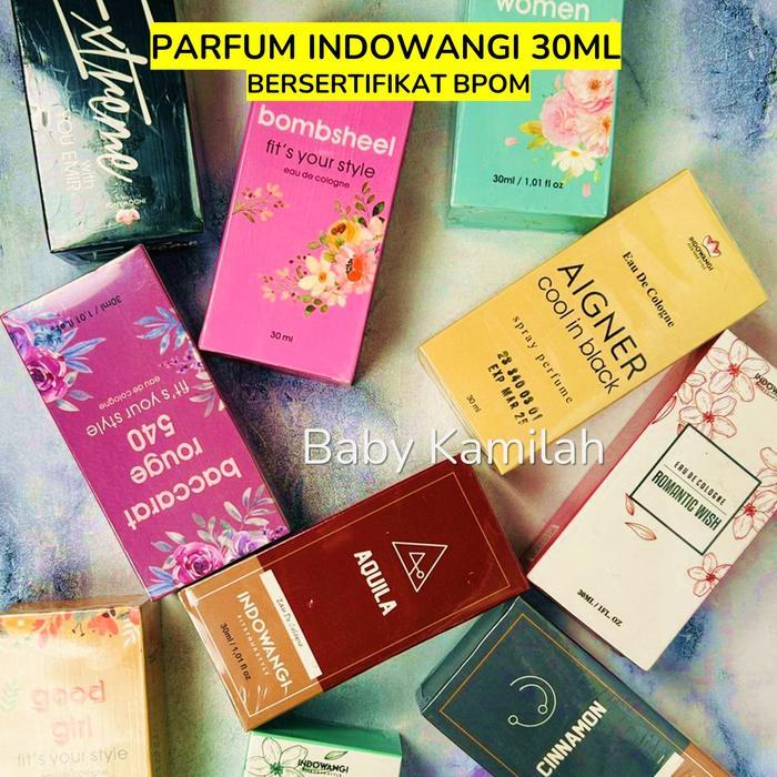 Parfum INDOWANGI Last Kiss Vame Lime 30gr Tipe Spray Tahan Lama