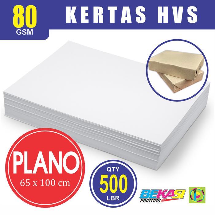 Kertas Hvs 80 Gram Ukuran Plano 65 X 100 Cm