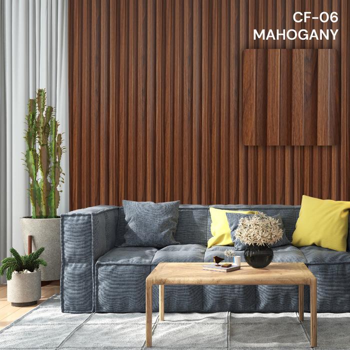 Wpc Wall Panel Dinding Wood Wall Panel Pvc Hiasan Kayu Dinding 3D Terlaris