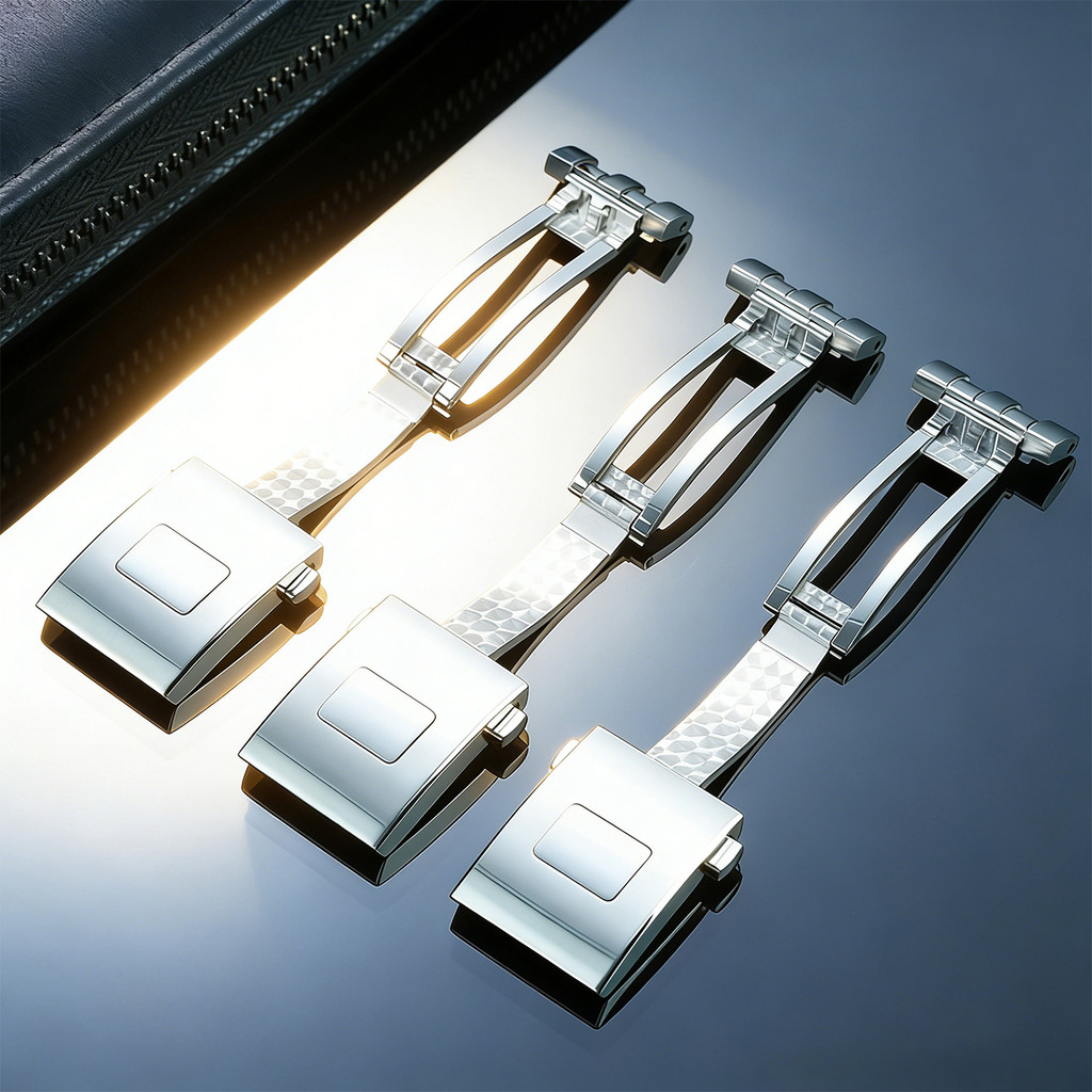 20mm 21mm Watches Clasp for IWC Mark Stainless Steel Bracelet Buckle watch Accessories Men Watch