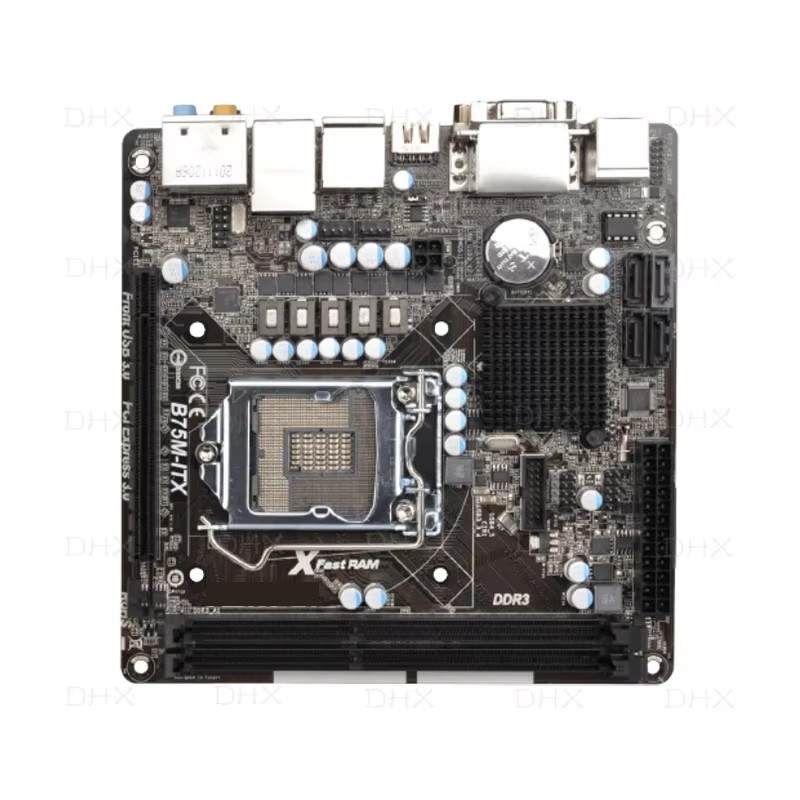 For Asrock B75M-ITX Motherboard 16GB HDMI LGA 1155 DDR3 Mini-ITX B75 Mainboard 100% Tested Fully