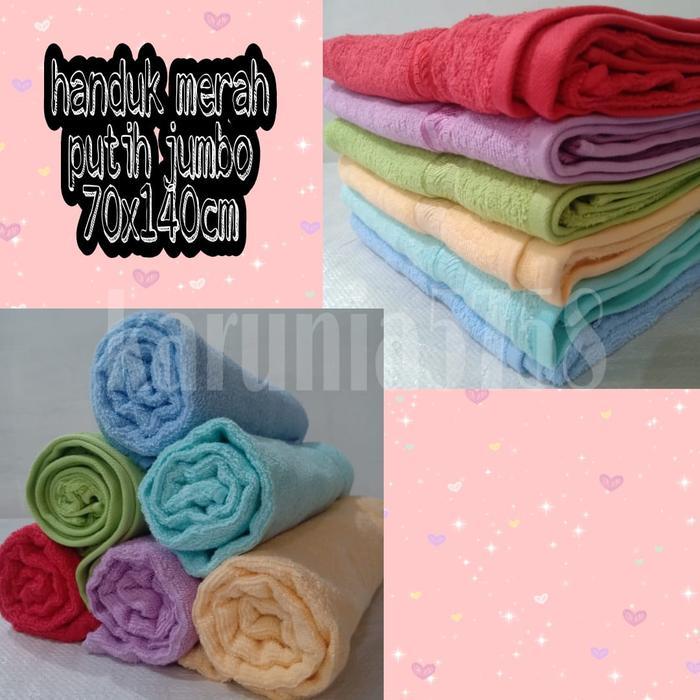 Handuk MERAH PUTIH 70x140