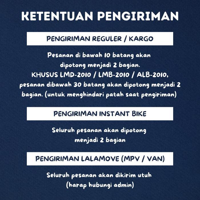 List Wall Moulding PVC LAIV Putih - List Dinding / List Moulding / Lis Profil / Lis Molding /