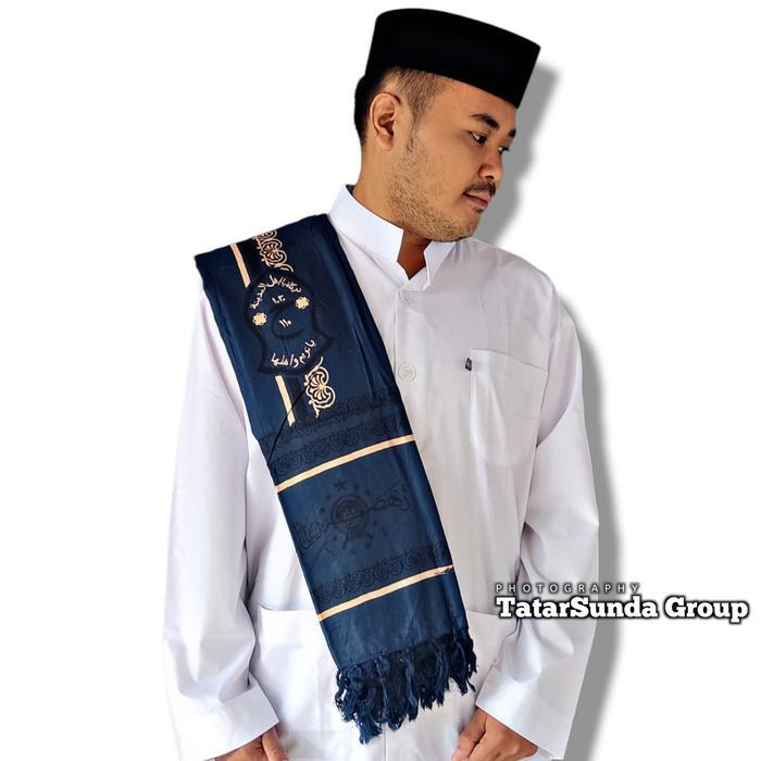 Cod Serban Nu Batik Kasmiri Serban Panjang Serban Arabian Pria Wanita Motif Logo Printing Lembut Dan