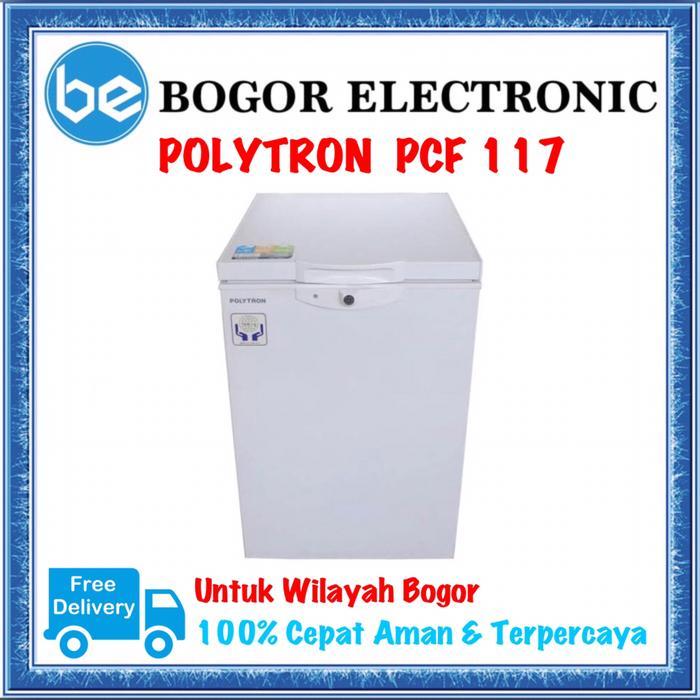 CHEST FREEZER MURAH CHEST FREEZER POLYTRON PCF117 PCF 117
