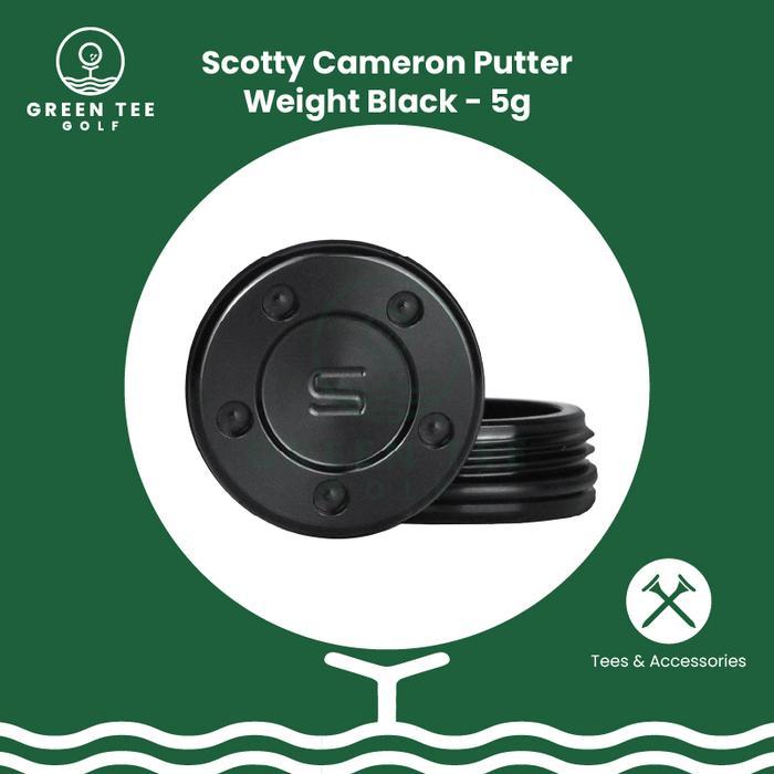 Golf Scotty Cameron Putter Weight FULL BLACK 1 Pair Pemberat Putter Scotty Cameron