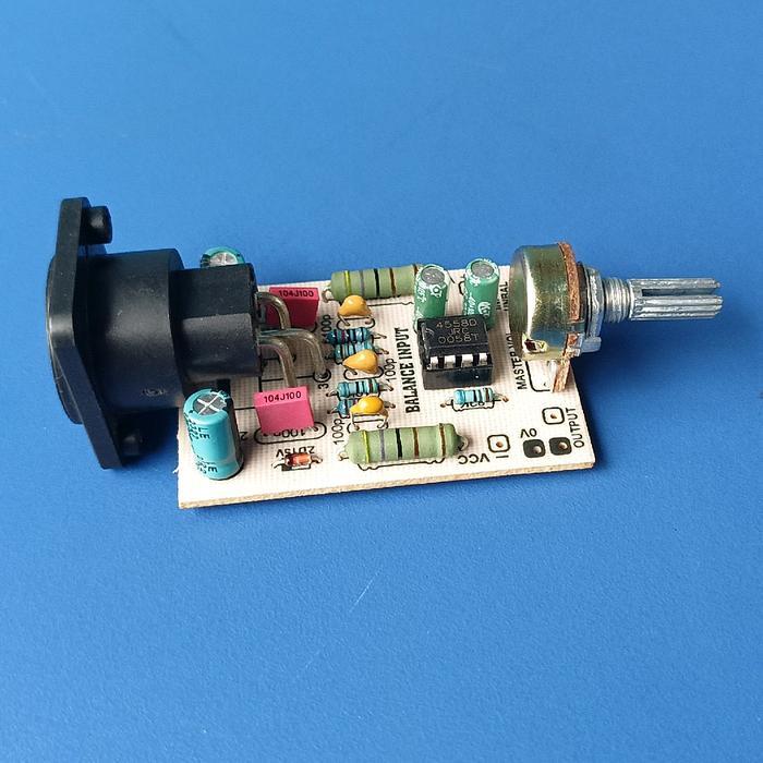 Kit input balance mono untuk driver power yg belum balance