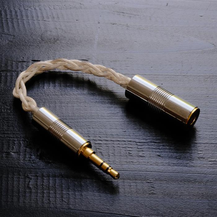 Converter 4.4mm Balanced To 3.5mm Single End