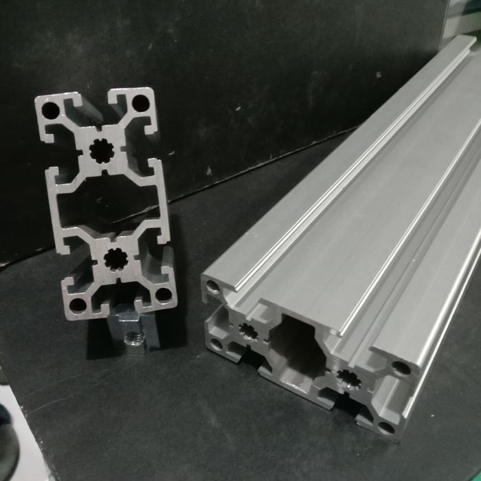 ALUMUNIUM PROFILE 4080 T-SLOT UKURAN 6 METER