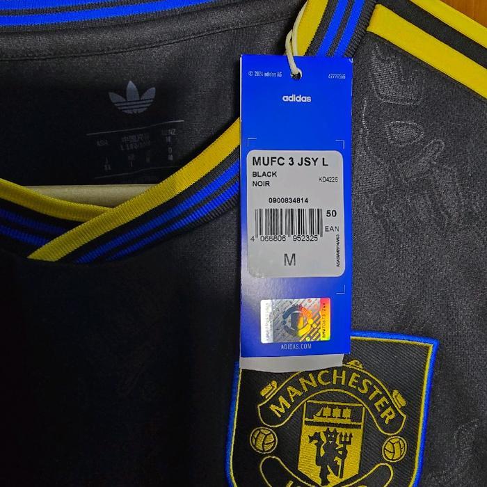 Jersey Manchester United Third Original Long Sleeve 2025/2026 BNWT Jersey Bola Murah