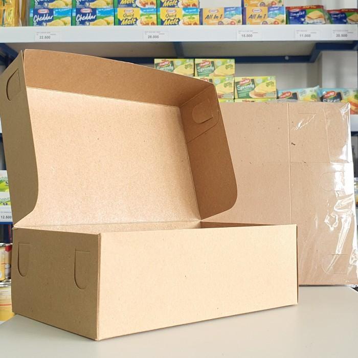 Stok Baru Kotak Kue 22 x 10 x 5 Cm / Dus Kue 22 x 10 x 5 Cm (10Pcs)