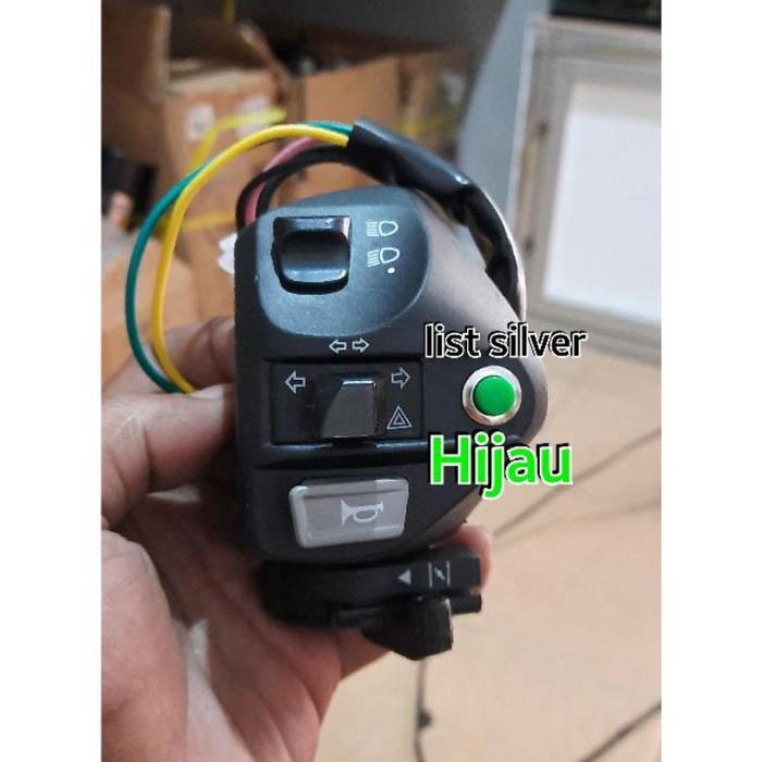 Saklar Holder kiri Aerox Hazard Passbeam Yamaha mio z m3 gt soul