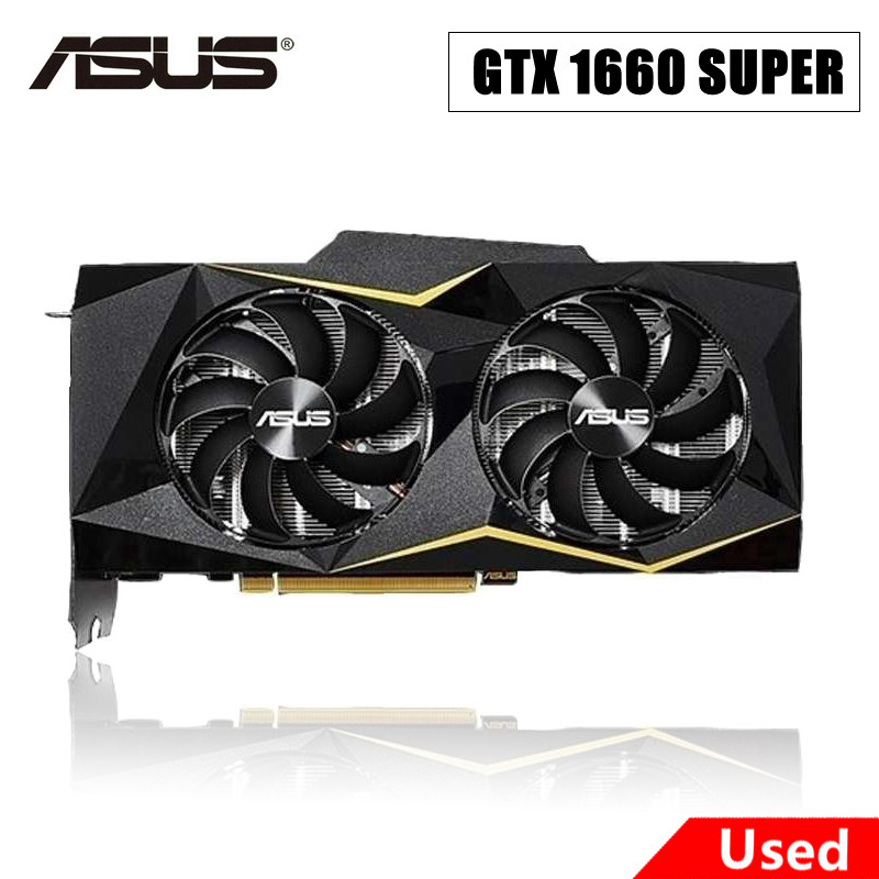 Used GTX 1660 super 6GB GAMING Video Cards GPU Graphic Card GTX 1660S 6G