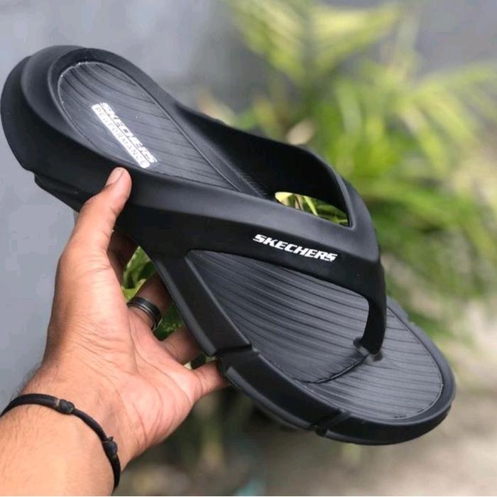 Premium Sendal jepit pria karet sandal jepit pria skechers Terlaris