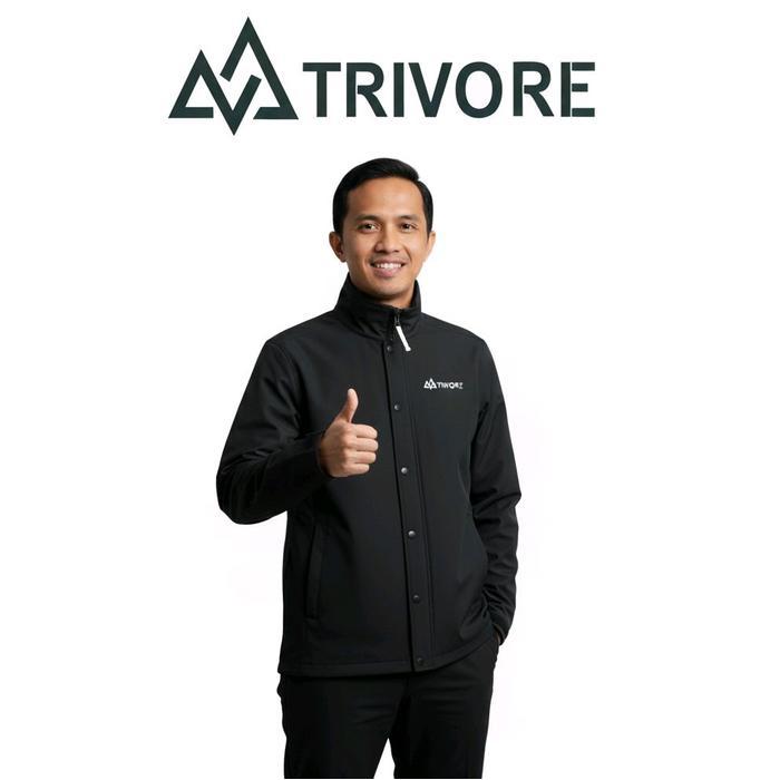 TERLARIS jas hujan raincoat TRIVOR terlaris masa kini jas hujan pria wanita setelan bahan tebal pvc